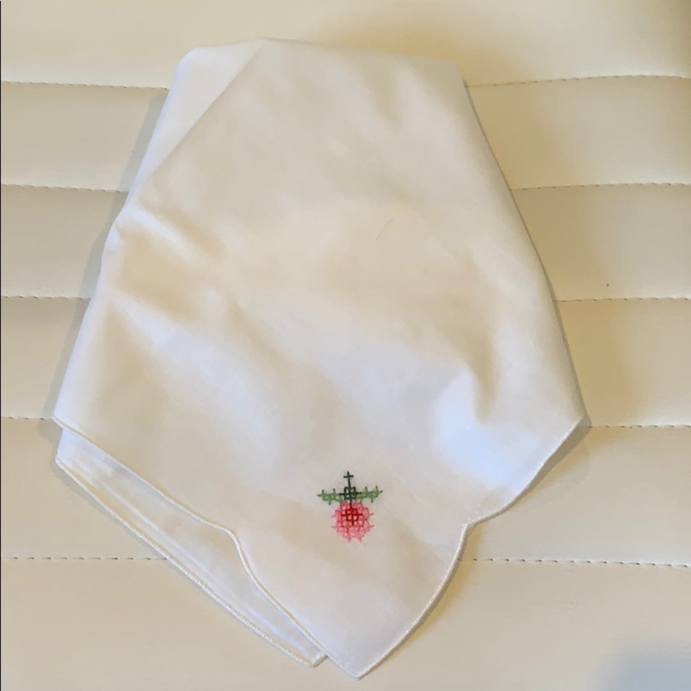 Set of 12 embroidered table napkins. Never used.
